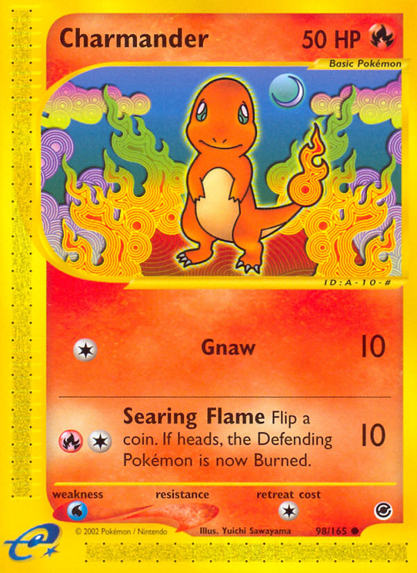 Charmander (98/165) [Expedition: Base Set] | Odin's Place