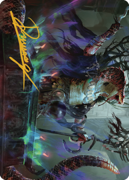 Sivriss, Nightmare Speaker Art Card (32) (Gold-Stamped Signature) [Commander Legends: Battle for Baldur's Gate Art Series] | Odin's Place