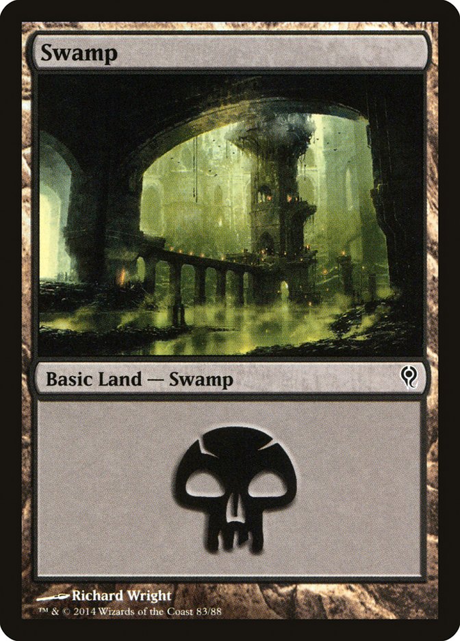 Swamp (83) [Duel Decks: Jace vs. Vraska] | Odin's Place