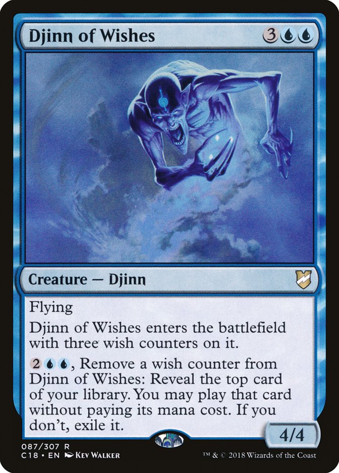 Djinn of Wishes (87) [Commander 2018] | Odin's Place