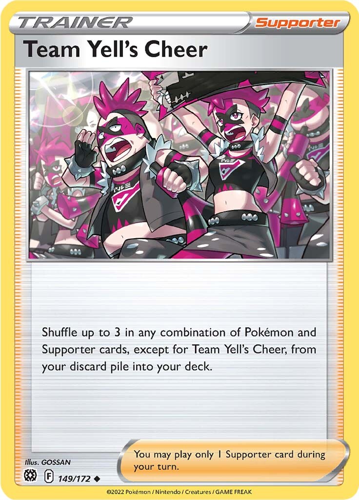 Team Yell's Cheer (149/172) [Sword & Shield: Brilliant Stars] | Odin's Place