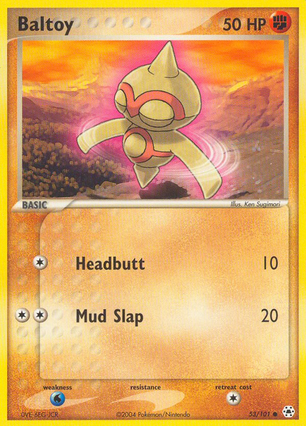 Baltoy (53/101) [EX: Hidden Legends] | Odin's Place