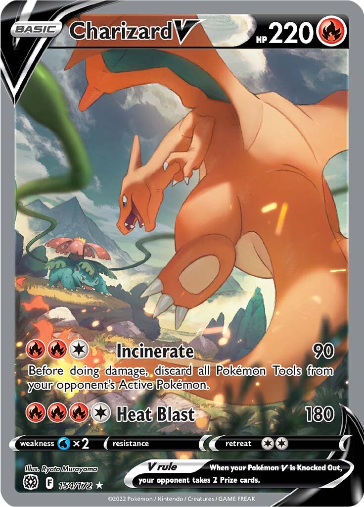 Charizard V (154/172) [Sword & Shield: Brilliant Stars] | Odin's Place