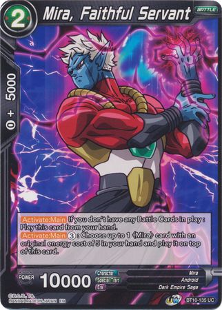 Mira, Faithful Servant (BT10-135) [Rise of the Unison Warrior] | Odin's Place