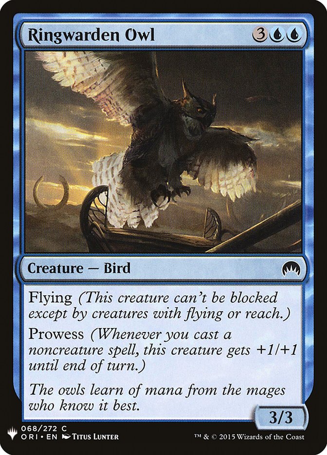 Ringwarden Owl [Mystery Booster] | Odin's Place
