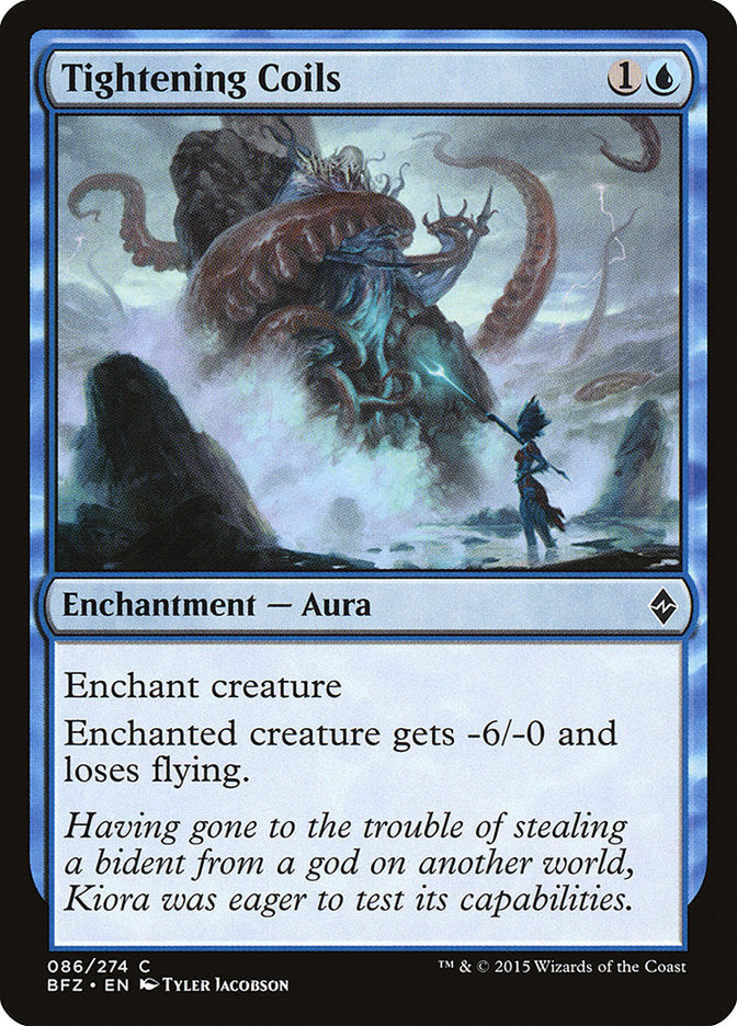 Tightening Coils (86) [Battle for Zendikar] | Odin's Place