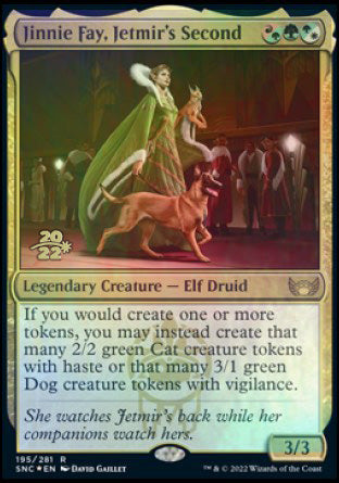 Jinnie Fay, Jetmir's Second [Streets of New Capenna Prerelease Promos] | Odin's Place