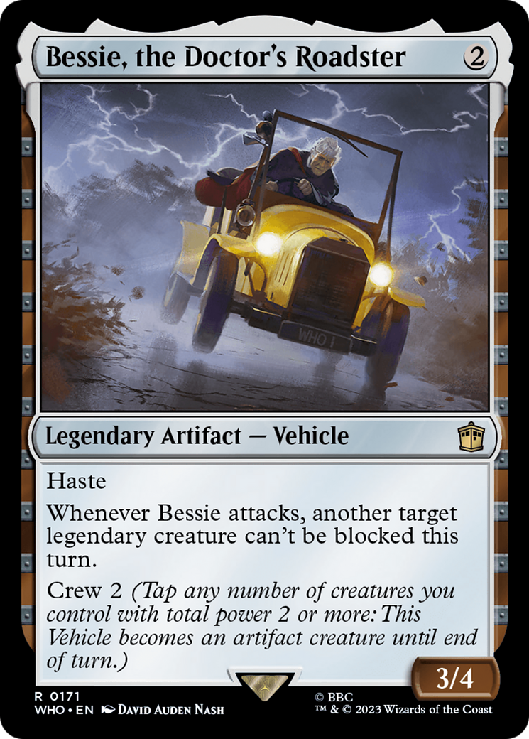 Bessie, the Doctor's Roadster [Doctor Who] | Odin's Place