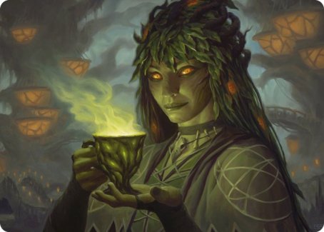 Dina, Soul Steeper Art Card [Strixhaven: School of Mages Art Series] | Odin's Place