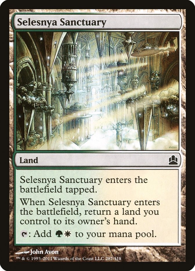 Selesnya Sanctuary (287) [Commander 2011] | Odin's Place