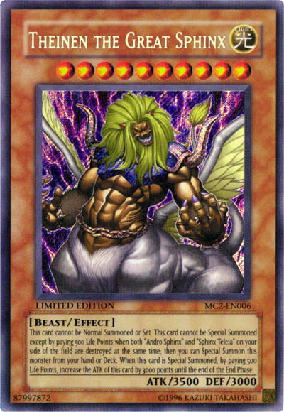 Theinen the Great Sphinx [MC2-EN006] Secret Rare | Odin's Place
