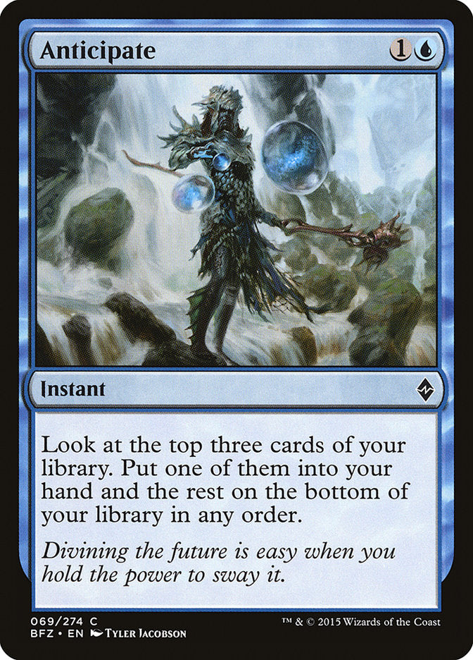 Anticipate (69) [Battle for Zendikar] | Odin's Place