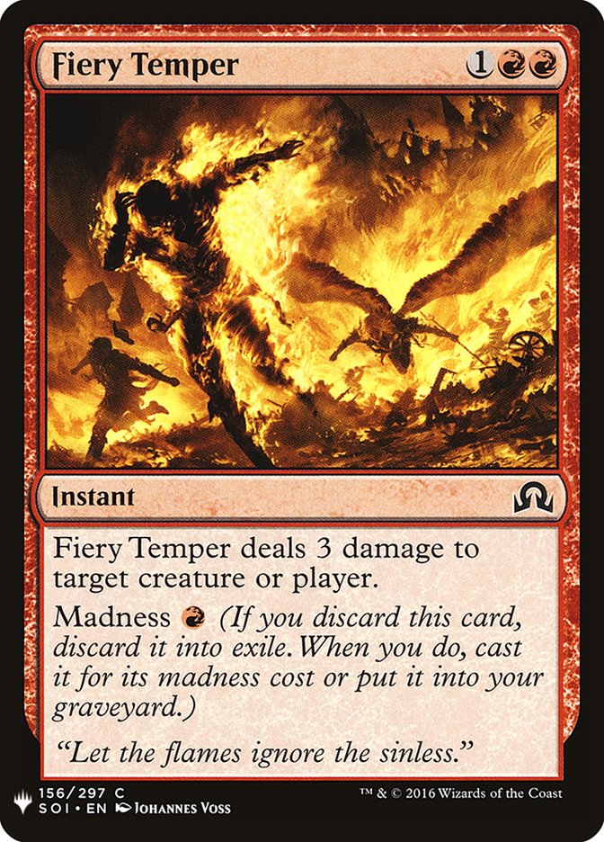 Fiery Temper [Mystery Booster] | Odin's Place
