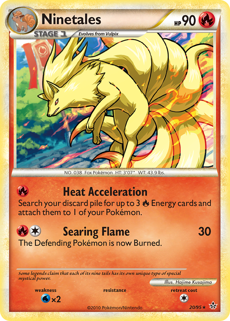 Ninetales (20/95) [HeartGold & SoulSilver: Unleashed] | Odin's Place