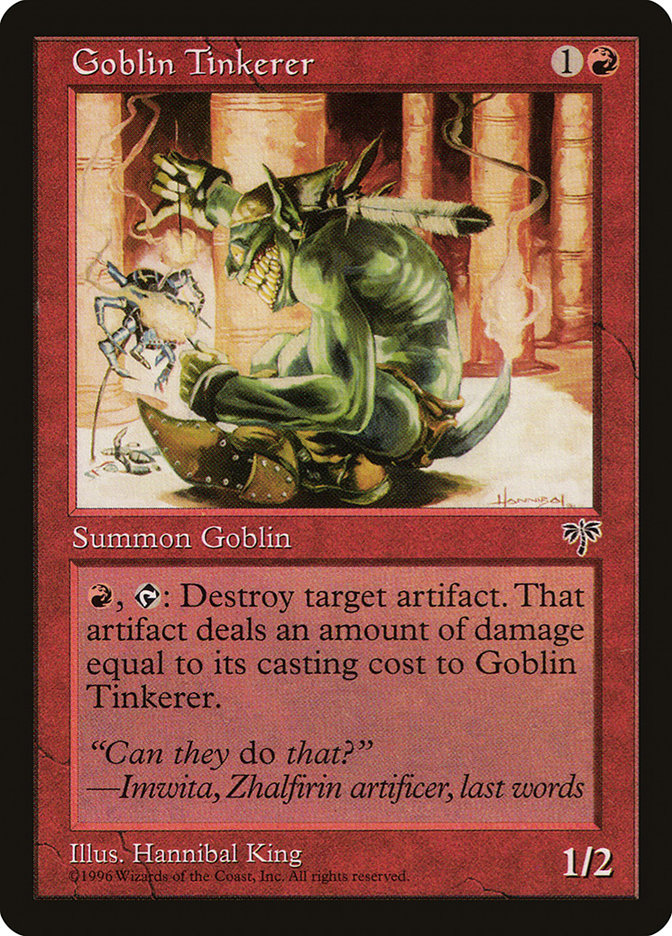 Goblin Tinkerer (180) [Mirage] | Odin's Place