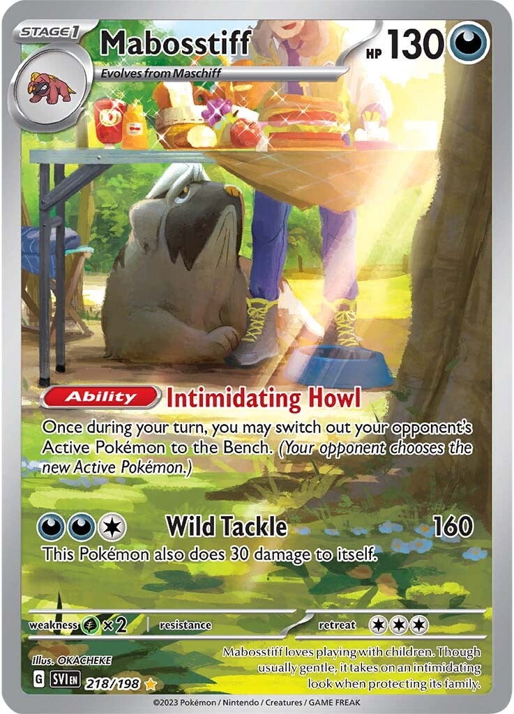 Mabosstiff (218/198) [Scarlet & Violet: Base Set] | Odin's Place