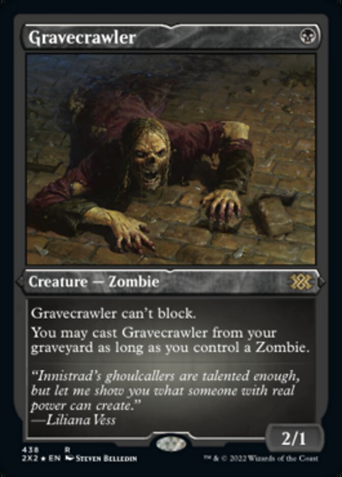Gravecrawler (Foil Etched) [Double Masters 2022] | Odin's Place