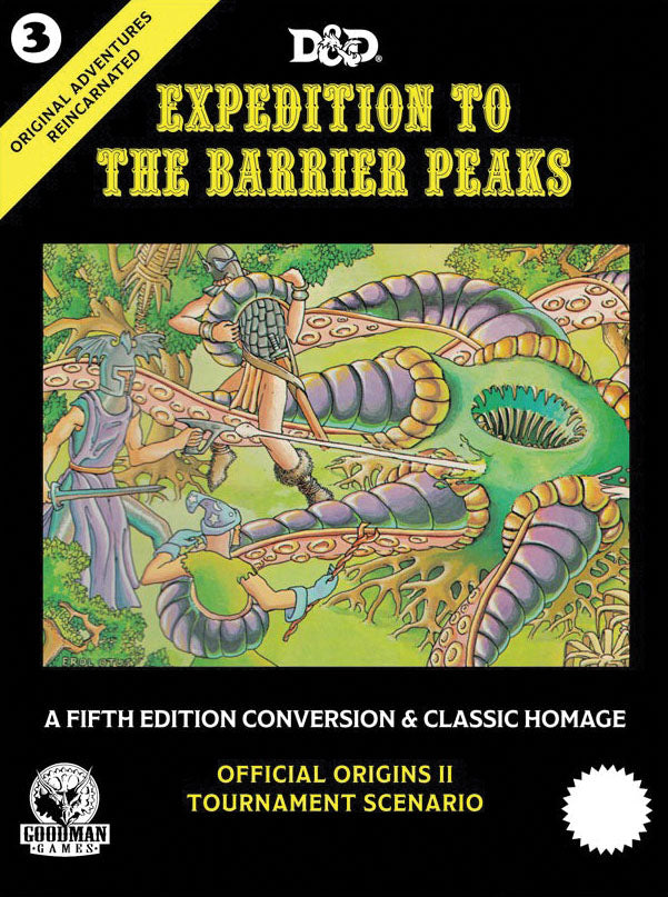 5E Original Adventures Reincarnated #3: Expedition to the Barrier Peaks | Odin's Place