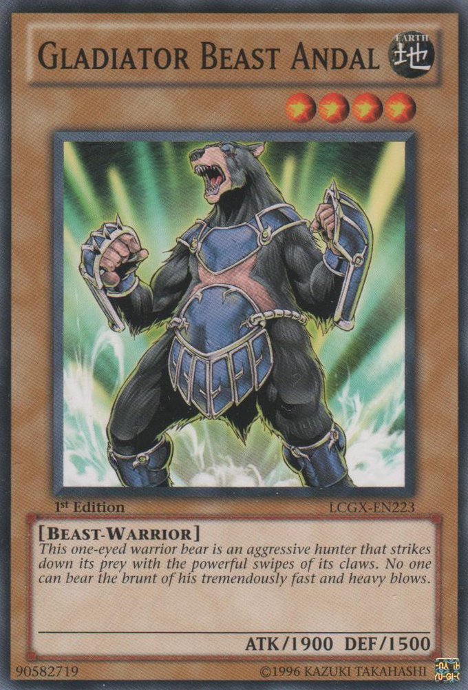 Gladiator Beast Andal [LCGX-EN223] Common | Odin's Place