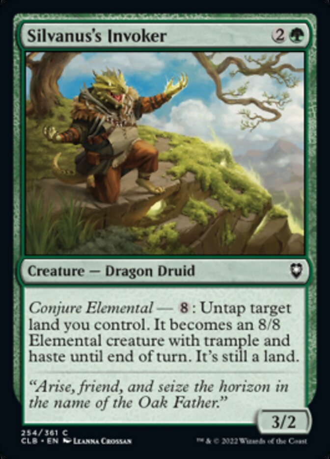 Silvanus's Invoker [Commander Legends: Battle for Baldur's Gate] | Odin's Place