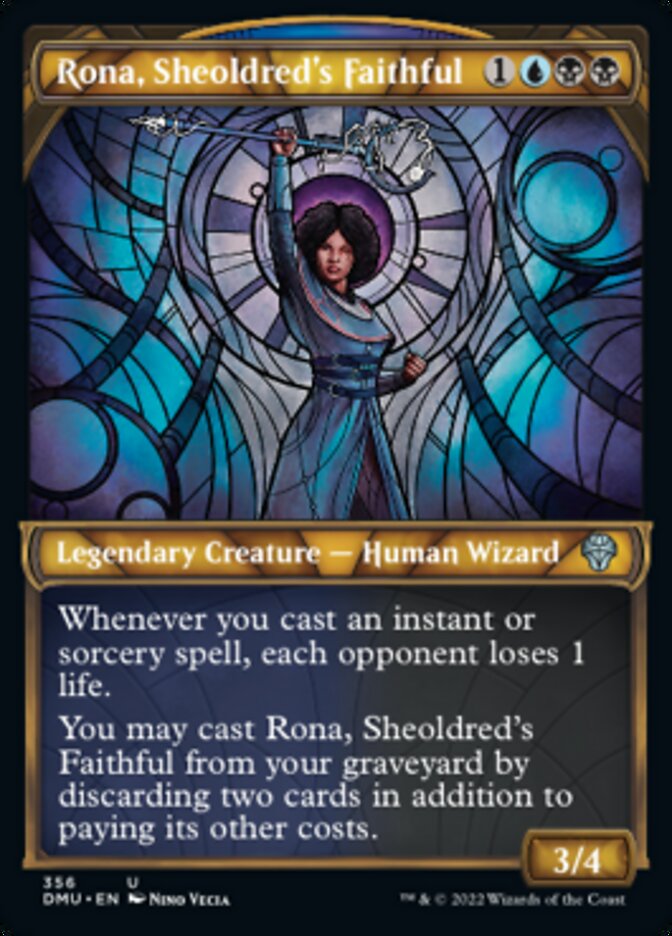 Rona, Sheoldred's Faithful (Showcase Textured) [Dominaria United] | Odin's Place
