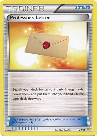 Professor's Letter (24/30) [XY: Trainer Kit - Noivern] | Odin's Place