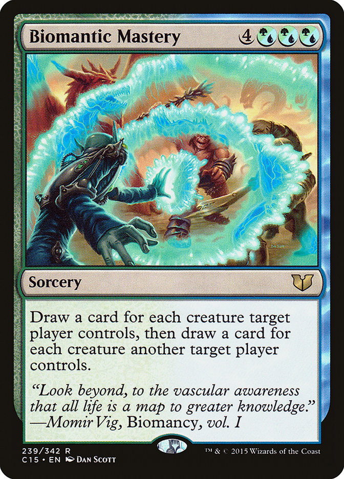 Biomantic Mastery (239) [Commander 2015] | Odin's Place
