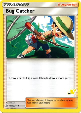 Bug Catcher (189/236) (Pikachu Stamp #46) [Battle Academy 2020] | Odin's Place