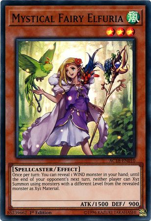 Mystical Fairy Elfuria [AC18-EN010] Super Rare | Odin's Place
