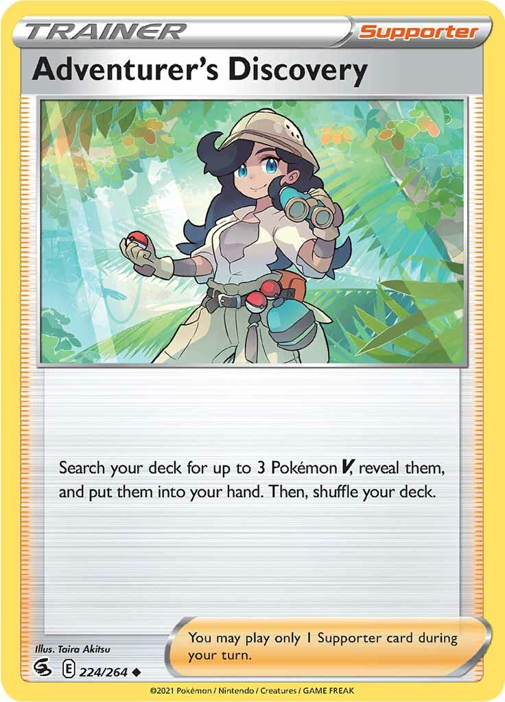 Adventurer's Discovery (224/264) [Sword & Shield: Fusion Strike] | Odin's Place