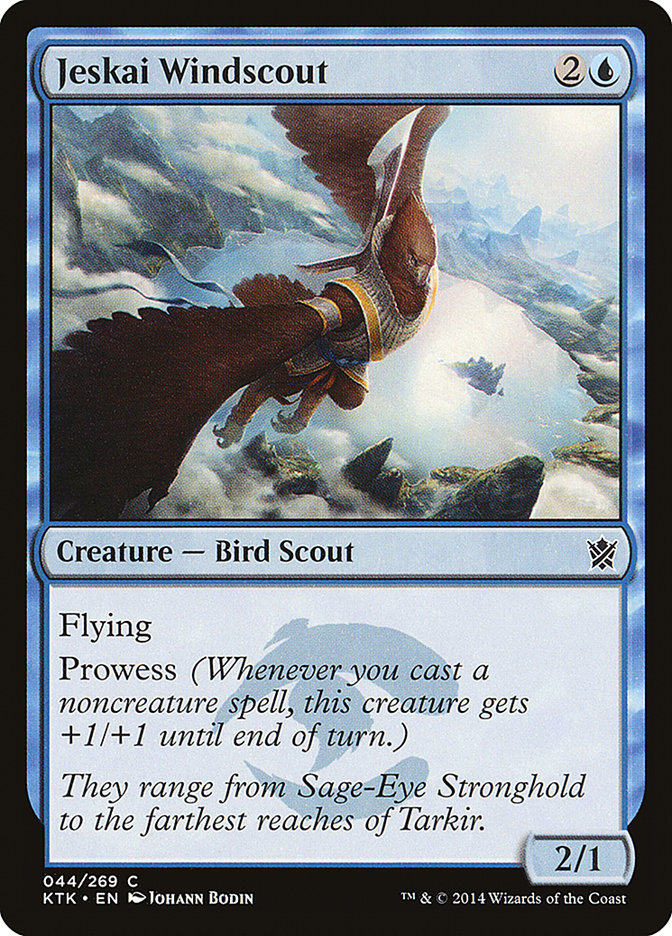 Jeskai Windscout (44) [Khans of Tarkir] | Odin's Place