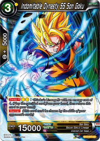 Indomitable Dynasty SS Son Goku (BT4-077) [Colossal Warfare] | Odin's Place