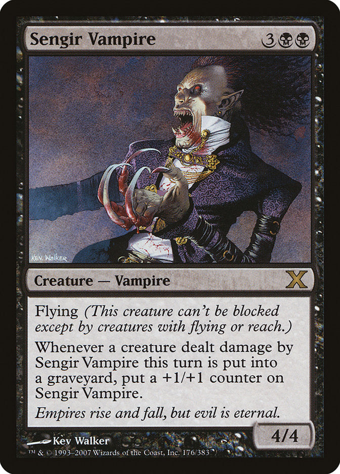 Sengir Vampire (176) [Tenth Edition] | Odin's Place