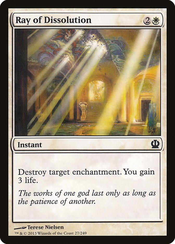 Ray of Dissolution (27) [Theros] | Odin's Place