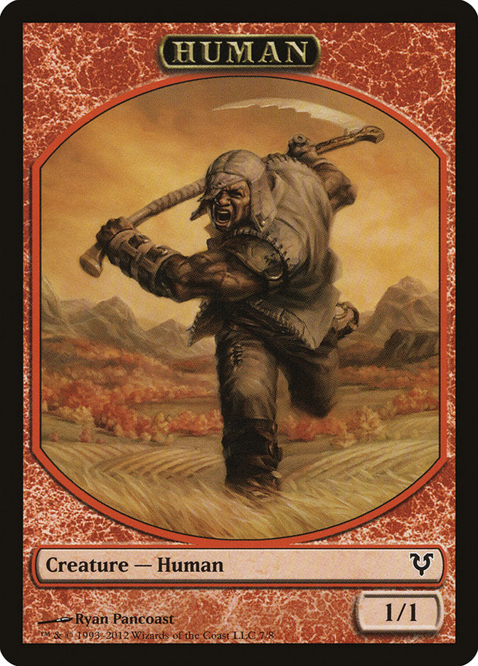 Human Token (7/8) [Avacyn Restored Tokens] | Odin's Place