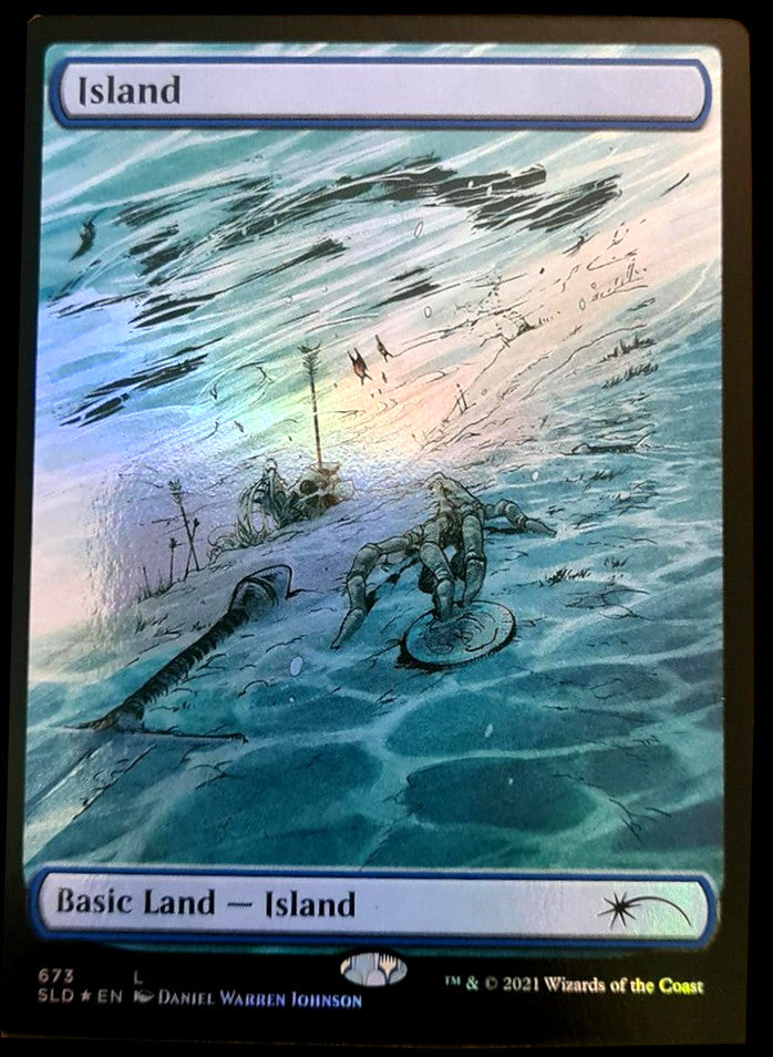 Island (673) [Secret Lair Drop Promos] | Odin's Place