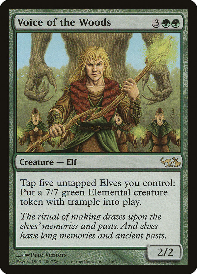 Voice of the Woods (14) [Duel Decks: Elves vs. Goblins] | Odin's Place