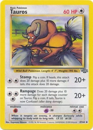 Tauros (47/64) [Jungle Unlimited] | Odin's Place