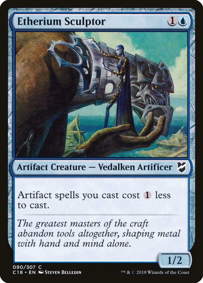 Etherium Sculptor (90) [Commander 2018] | Odin's Place