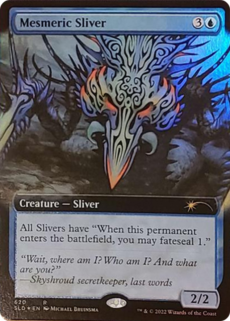 Mesmeric Sliver (Extended Art) [Secret Lair Drop Series] | Odin's Place
