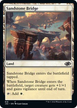 Sandstone Bridge [Jumpstart 2022] | Odin's Place