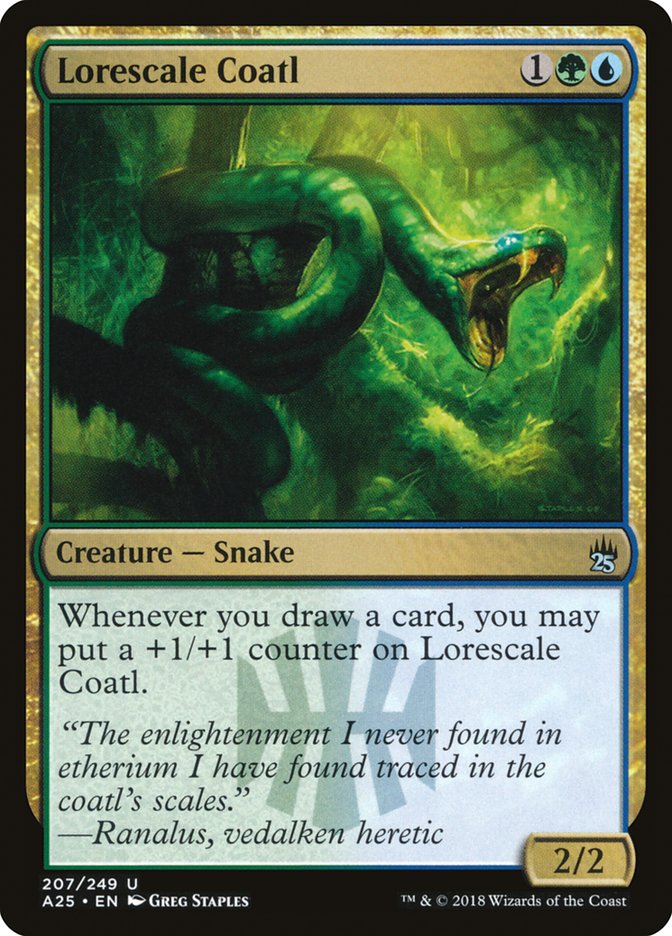 Lorescale Coatl (207) [Masters 25] | Odin's Place