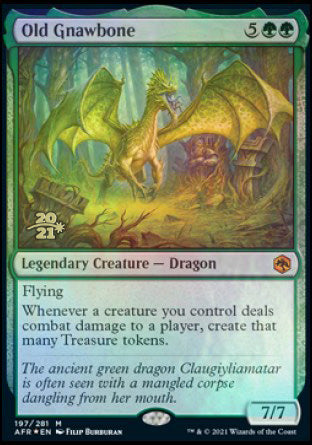 Old Gnawbone [Dungeons & Dragons: Adventures in the Forgotten Realms Prerelease Promos] | Odin's Place
