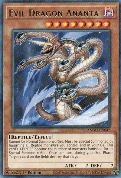 Evil Dragon Ananta (Rare) [ANGU-EN042] Rare | Odin's Place