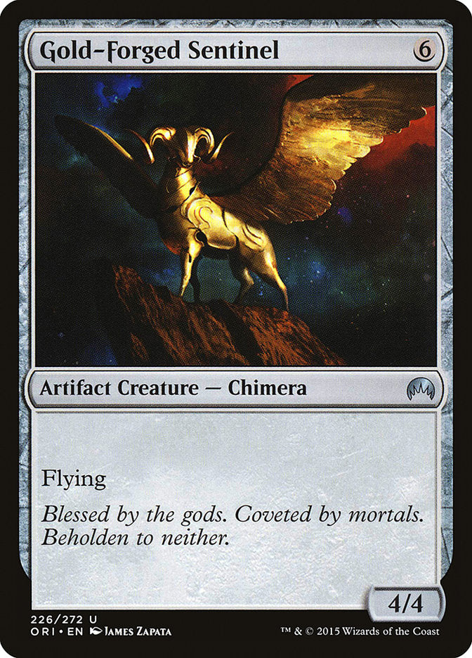Gold-Forged Sentinel (226) [Magic Origins] | Odin's Place
