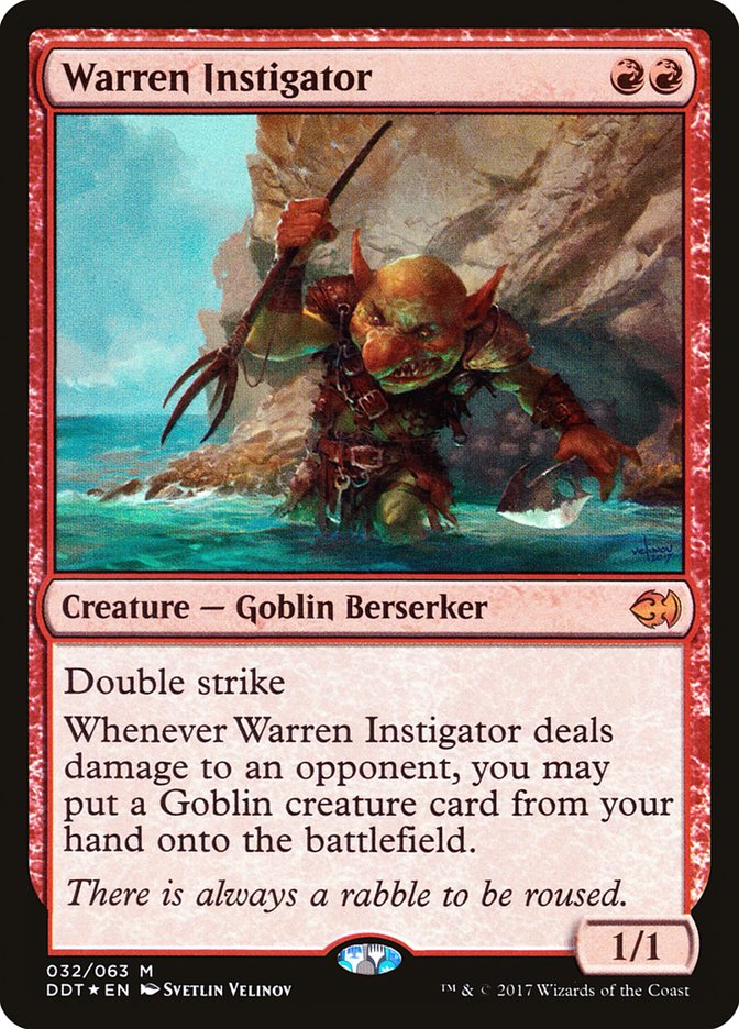 Warren Instigator (32) [Duel Decks: Merfolk vs. Goblins] | Odin's Place