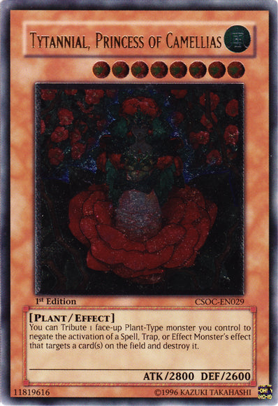 Tytannial, Princess of Camellias (UTR) [CSOC-EN029] Ultimate Rare | Odin's Place