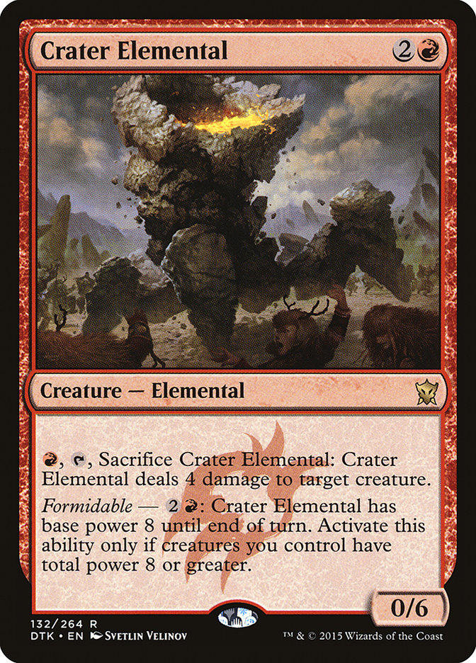 Crater Elemental (132) [Dragons of Tarkir] | Odin's Place