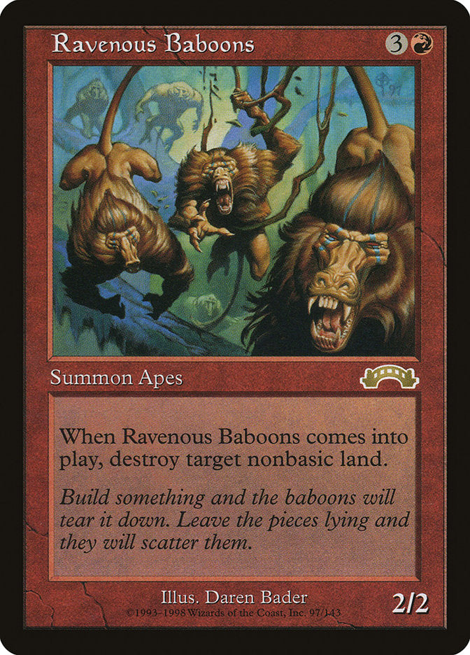 Ravenous Baboons (97) [Exodus] | Odin's Place