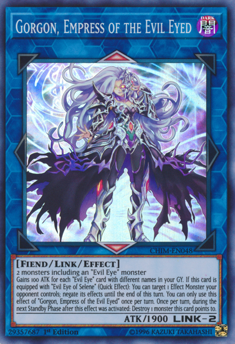 Gorgon, Empress of the Evil Eyed [CHIM-EN048] Super Rare | Odin's Place